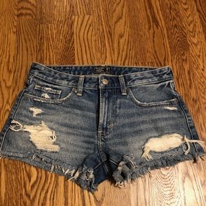 Abercrombie & Fitch Jean Shorts sz 26